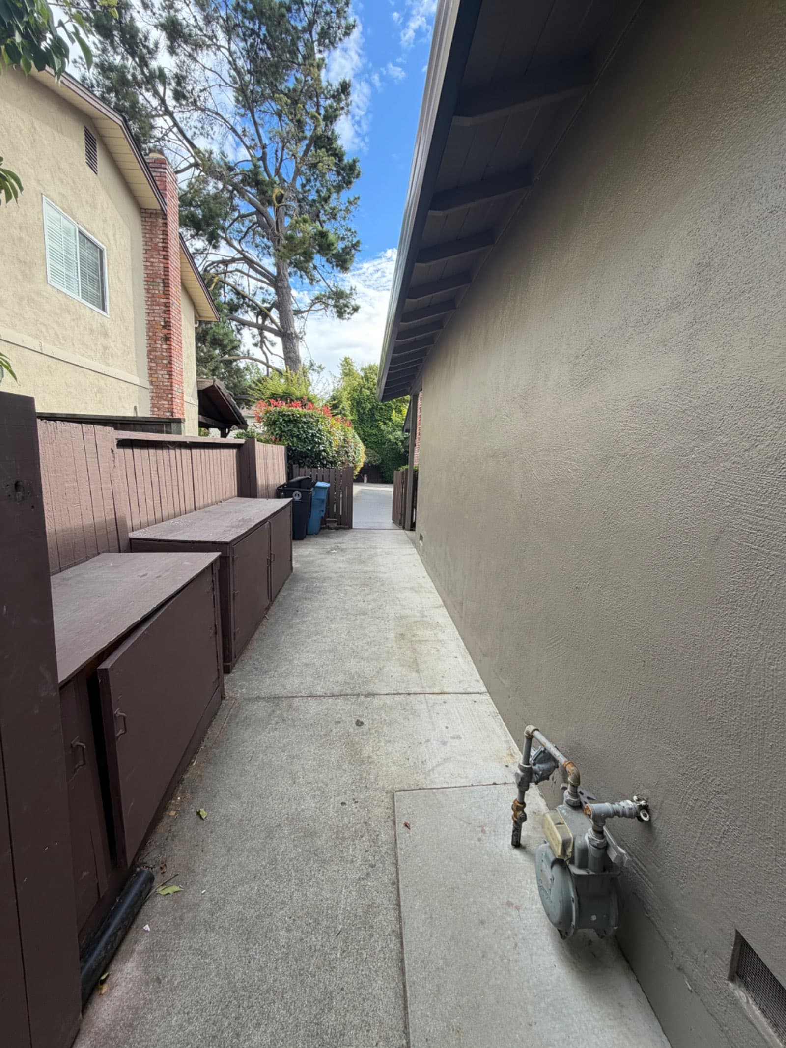 Homeowner photo of the install location